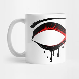 Neon Psychedelic Slime Eye Mug